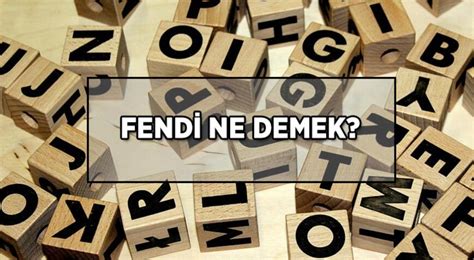 fendi ne demek